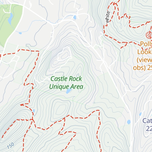 Map of Castle Rock