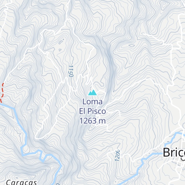 Map of Loma El Pisco