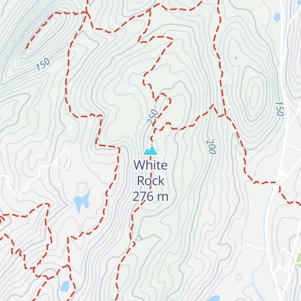 Map of White Rock