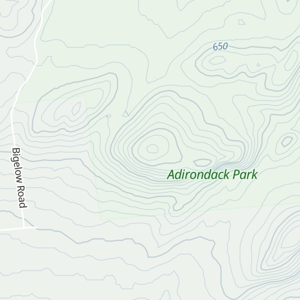 Map of Panther Hill