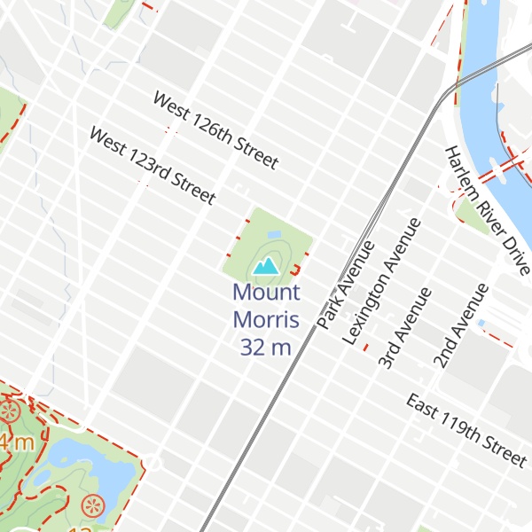 Map of Mount Morris