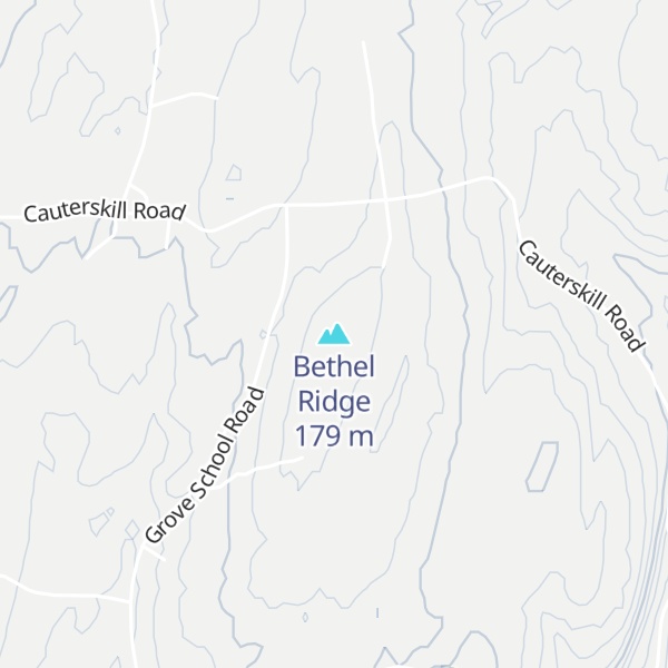 Map of Bethel Ridge
