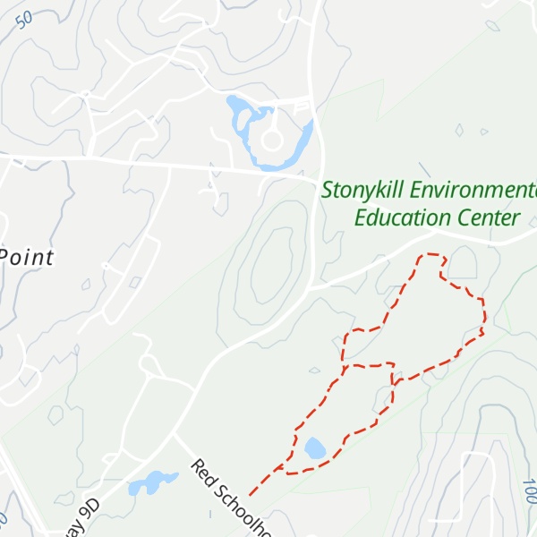 Map of Verplanck Ridge