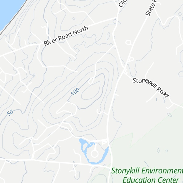 Map of Van Wyck Ridge