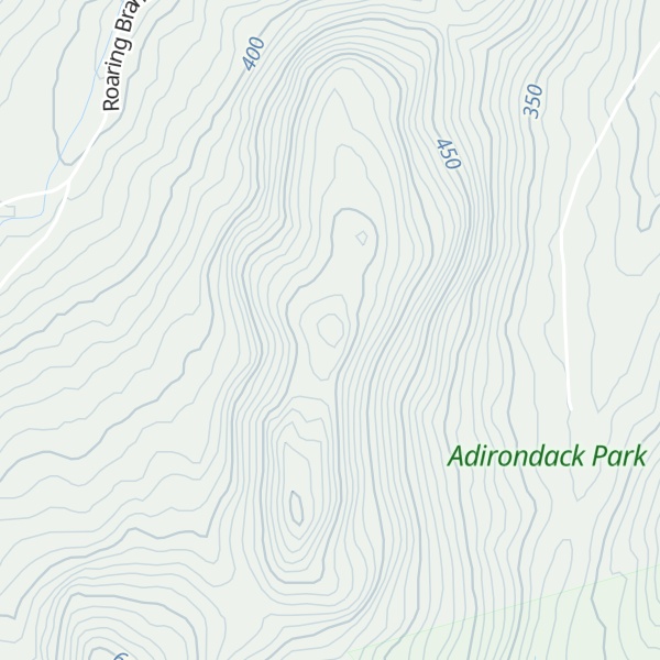 Map of Gill Mountain