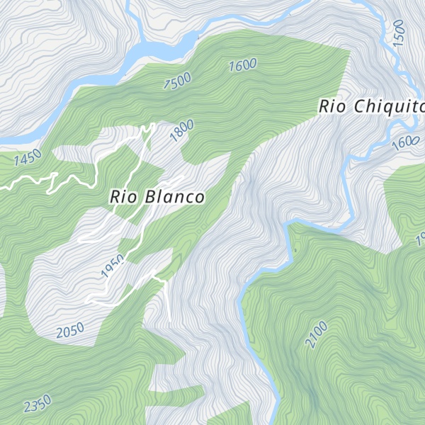 Map of Alto Rio Chiquito