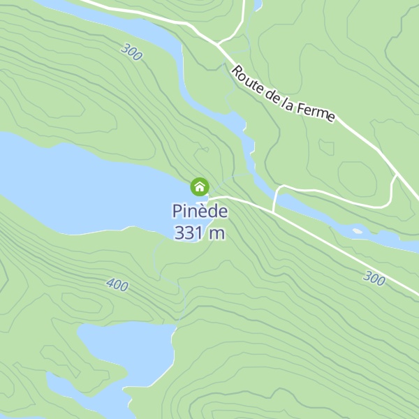 Map of Sapinière