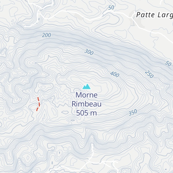 Map of Morne Rimbeau