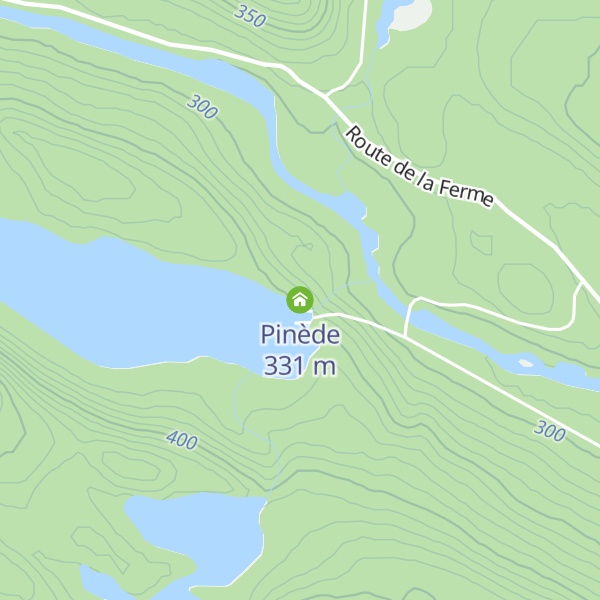Map of Pinède