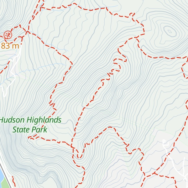 Map of Bull Hill