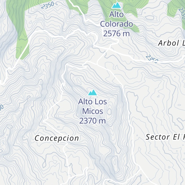 Map of Alto Los Micos