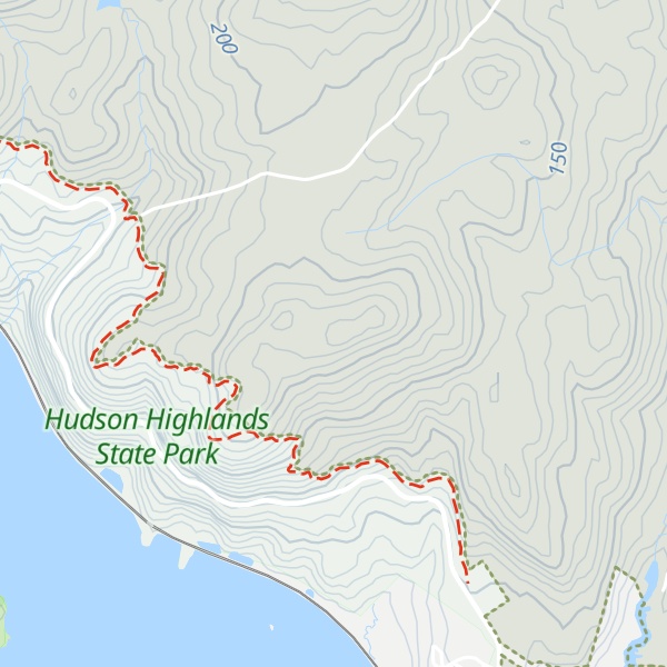 Map of Manitou Mountain