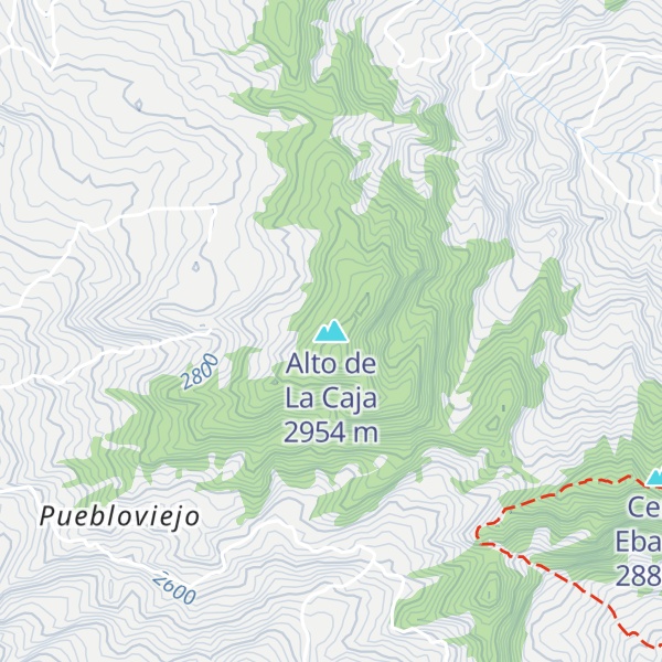 Map of Alto de La Caja
