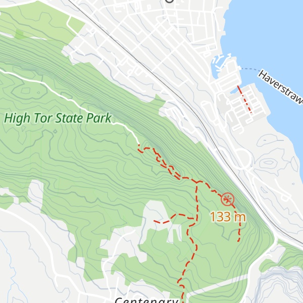 Map of High Tor