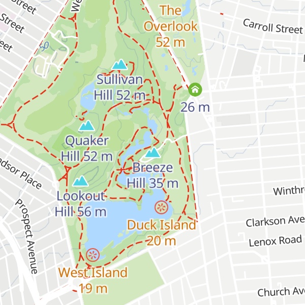 Map of Breeze Hill