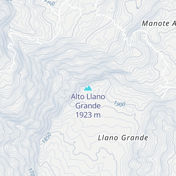 Map of Alto Llano Grande