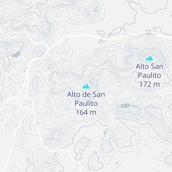 Map of Alto de San Paulito