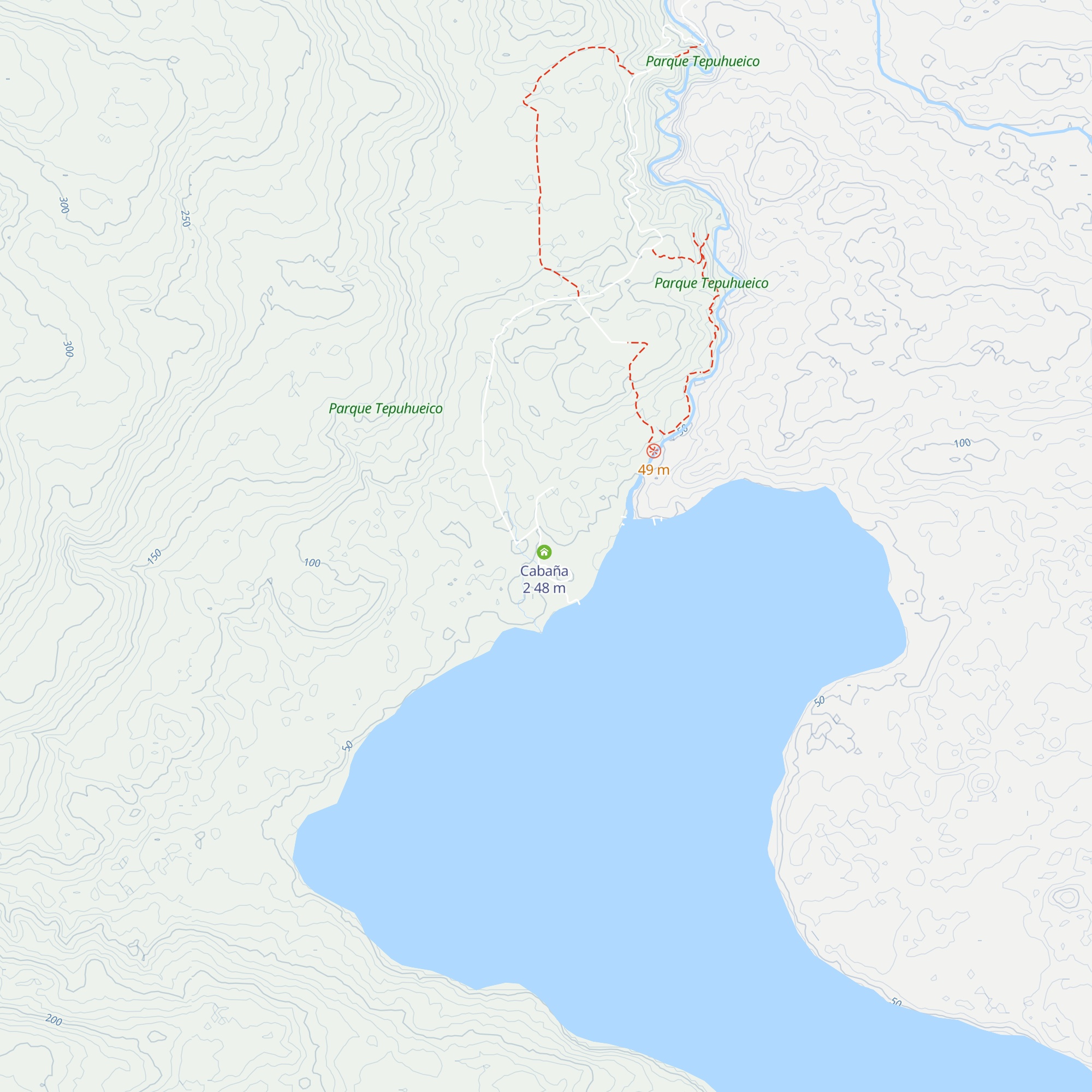 Cabaña 1 map
