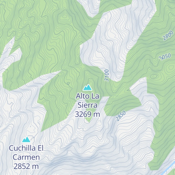 Map of Alto La Sierra
