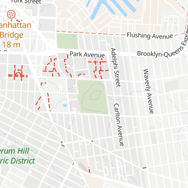 Map of Lucy Hill