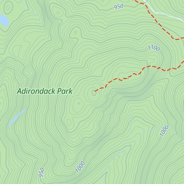 Map of Cliff Mountain