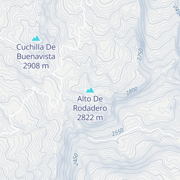 Map of Alto De Rodadero