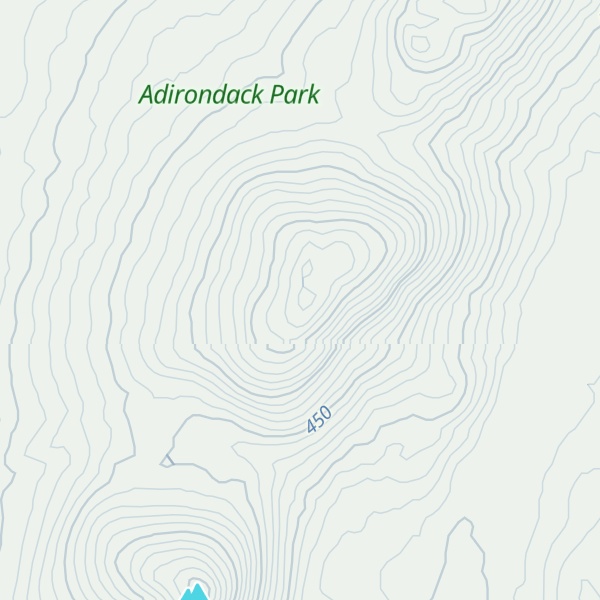 Map of Flat Hill