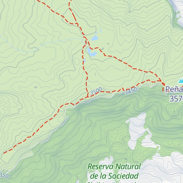 Map of Cerro de Bocatorta
