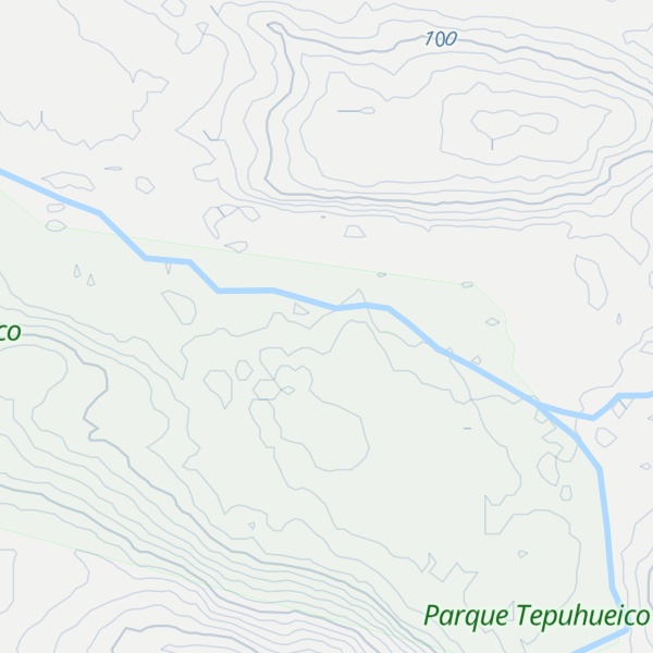 Map of Cordillera de Pirulil