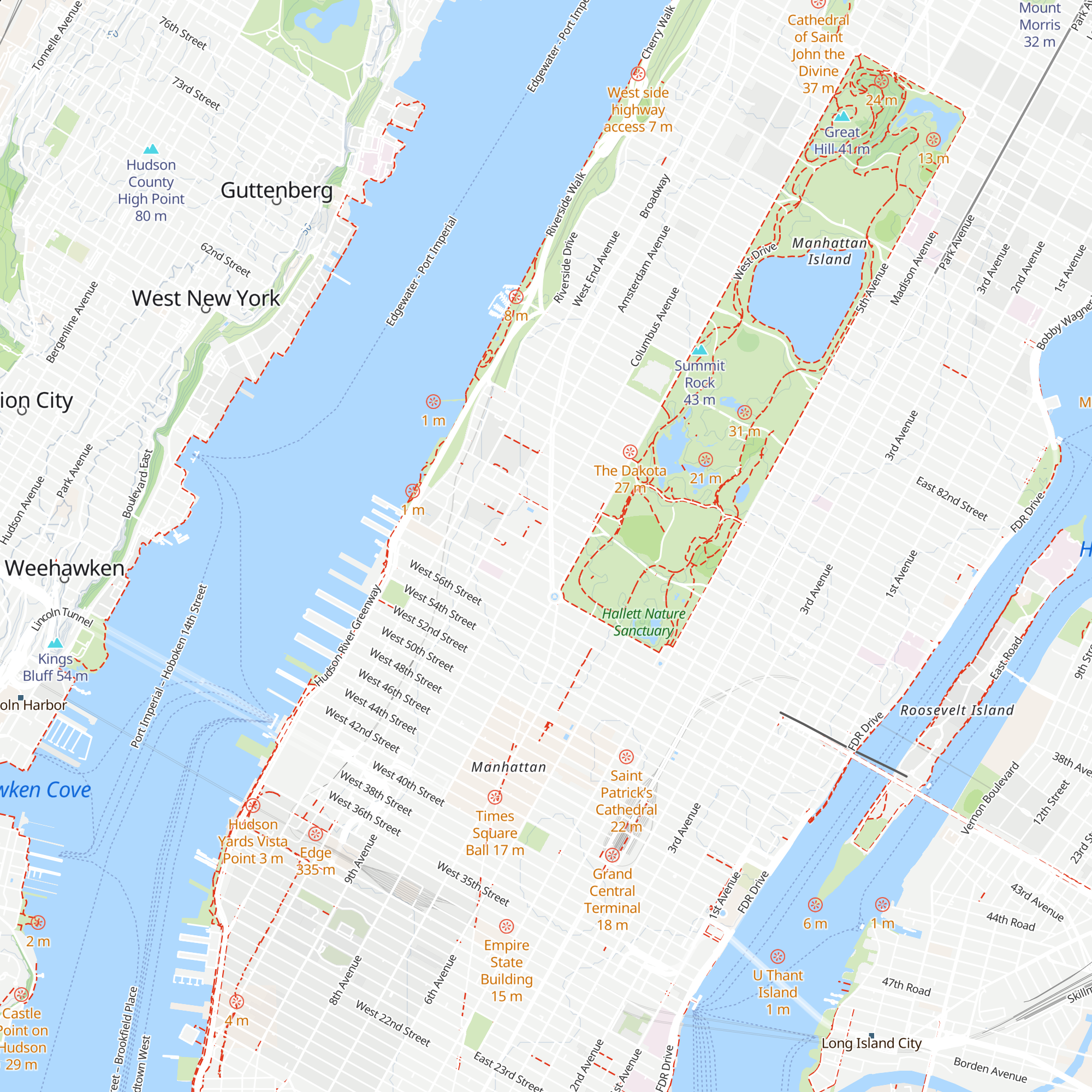 David Rubenstein Atrium map