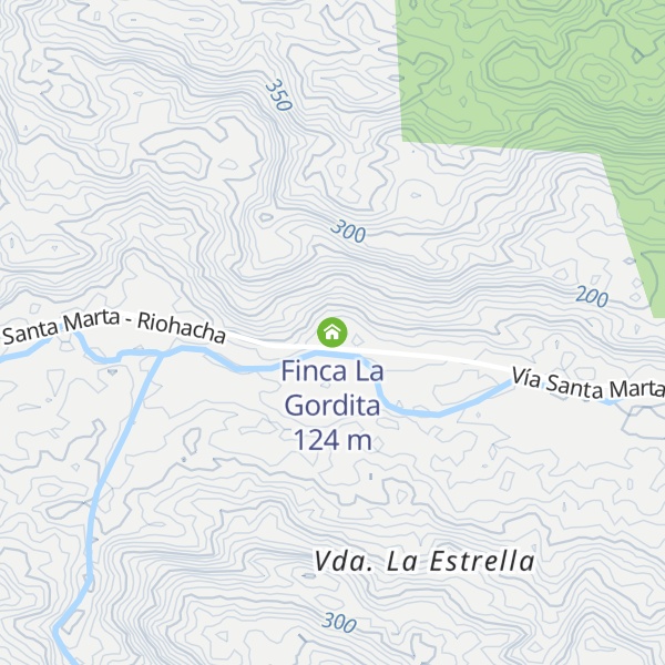 Map of Finca La Gordita