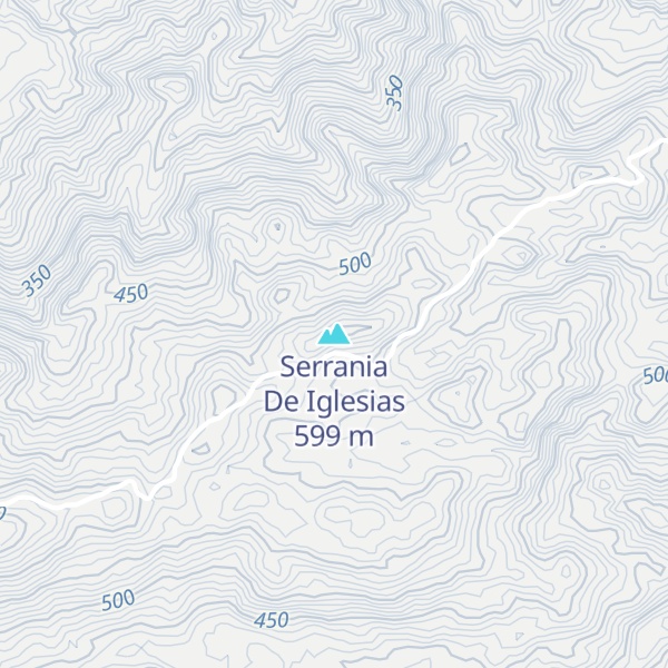 Map of Serrania De Iglesias
