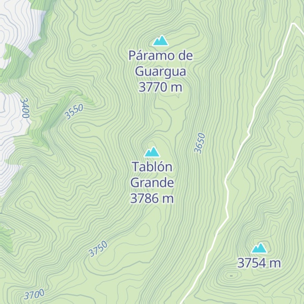 Map of Tablón Grande