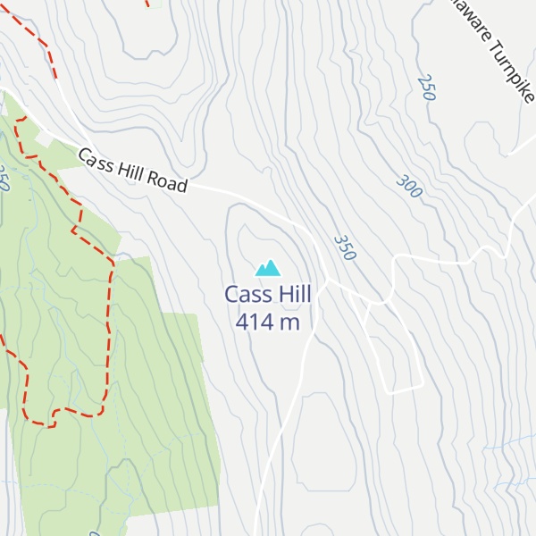 Map of Cass Hill