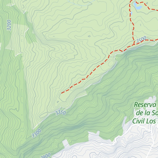 Map of Peña Negra