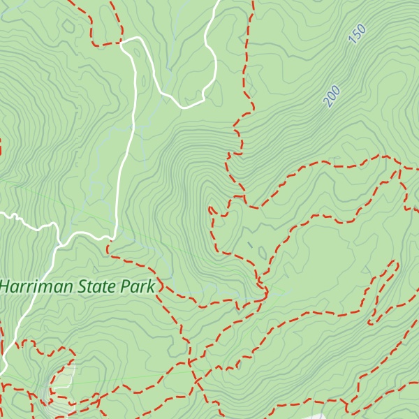 Map of Bald Mountain