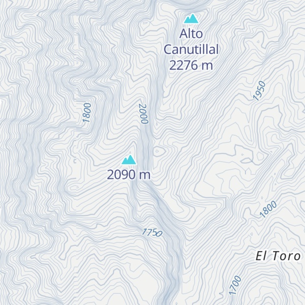 Map of Cuchilla La Chapa