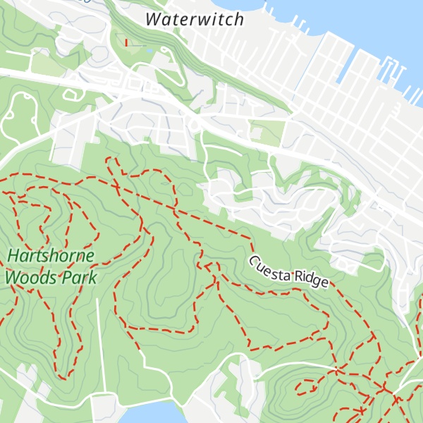 Map of Highlands of Navesink