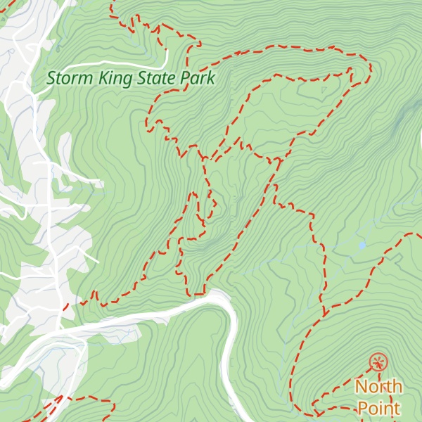 Map of Butter Hill