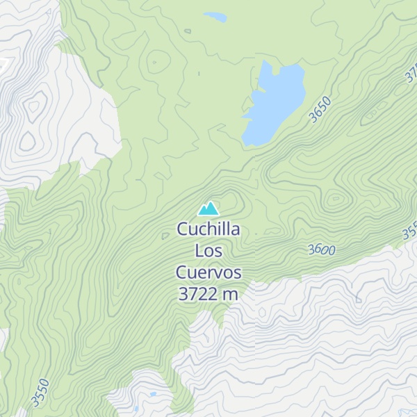 Map of Cuchilla Los Cuervos