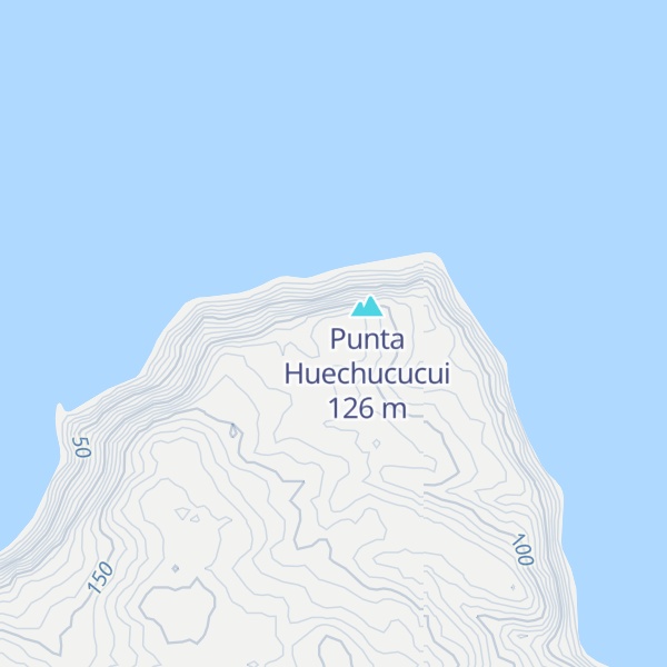 Map of Punta Huechucuicui