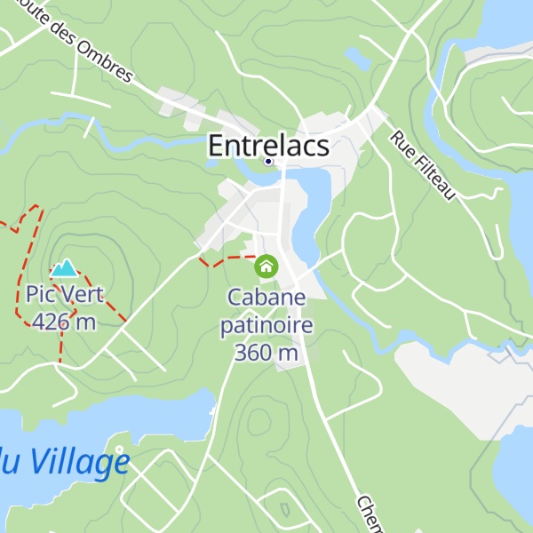 Map of Cabane patinoire
