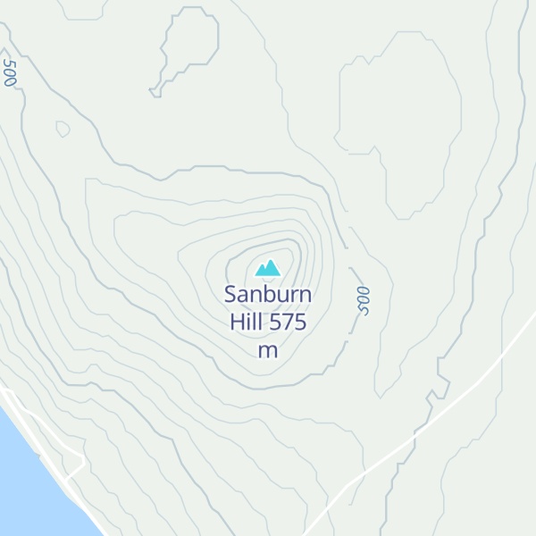 Map of Sanburn Hill