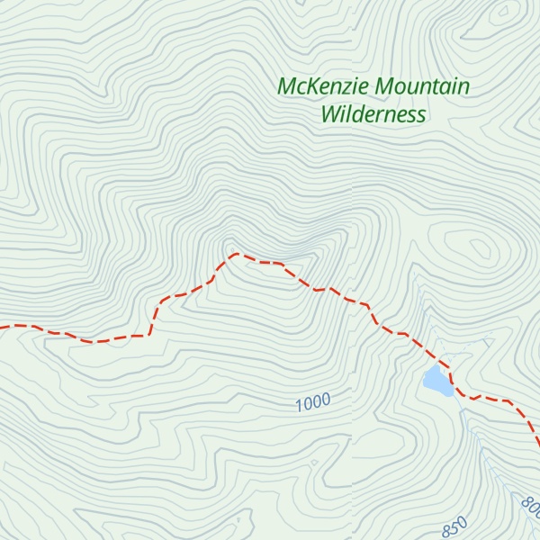 Map of Moose Mountain