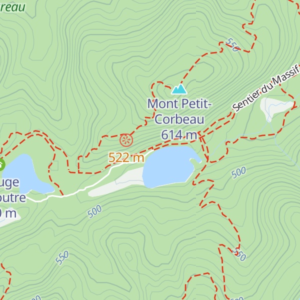 Map of Corbeau