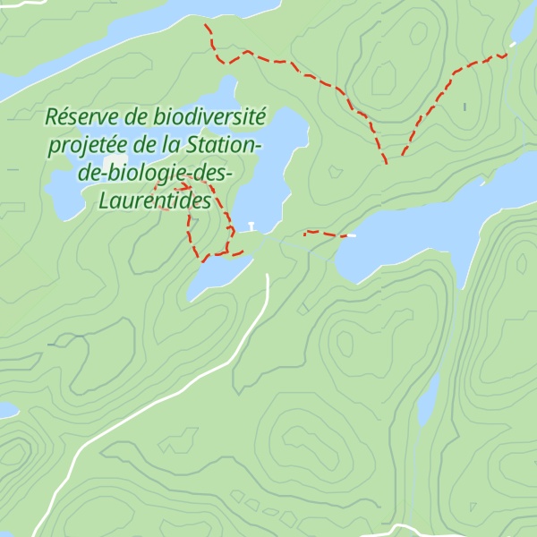 Map of Cabane du gardien