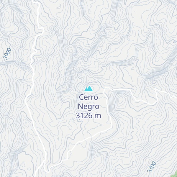 Map of Cerro Negro