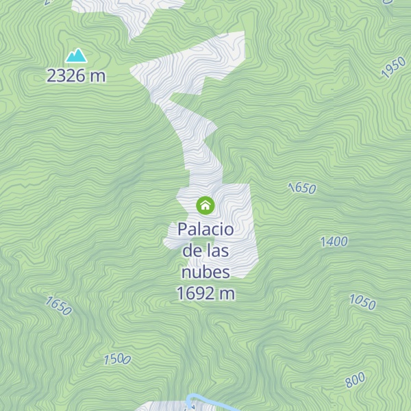 Map of Palacio de las nubes