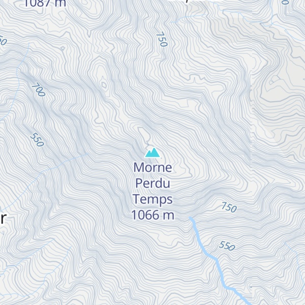 Map of Morne Perdu Temps