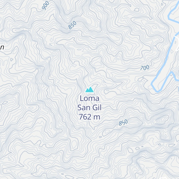 Map of Loma San Gil